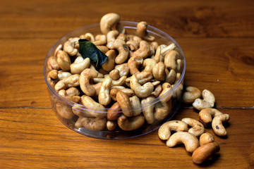 Cashew nut, delicious when roasted or fried, in Indonesia known as Kacang Mete