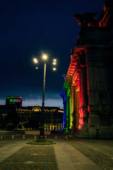 Stazione Centrale di Milano - l'arcobaleno