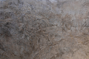 Texture of old gray concrete wall for background.