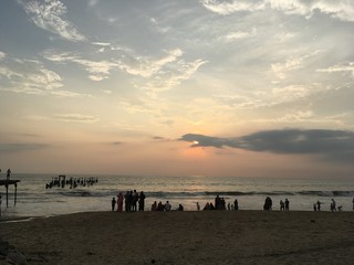 Calicut beach, inida
