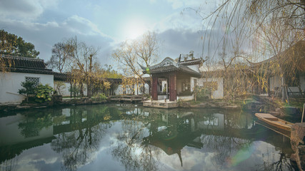 Keyuan garden,a classical garden nearby Canglang Pavilion.It was a part of Canglang Pavilion due to some reasons it became independent.