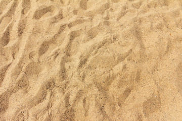Fototapeta na wymiar Golden beach sand natural texture