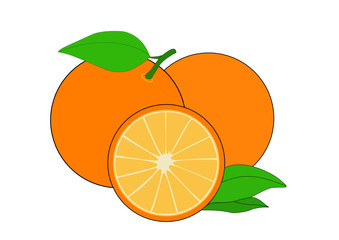 orange , fruit
