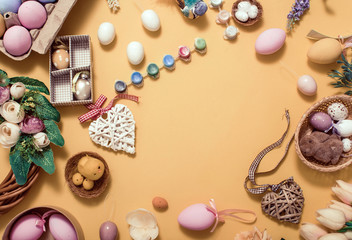 Fototapeta na wymiar Easter eggs. Concept. Holidays. Easter photo. 