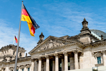 Obraz premium Reichstag in Berlin
