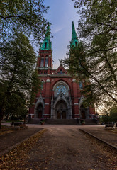 Helsinki, Finland - September 02, 2019: St. John's Church