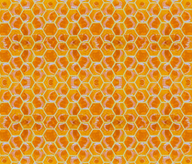 honeycomb close up