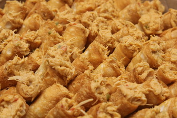 A lot of Brazilian savory snack