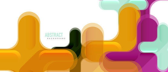 Glossy multicolored plastic style cross composition, x shape design, techno geometric modern abstract background. Trendy abstract layout template