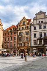 Fototapeta na wymiar Old Town Square Prague in Czech Republic.