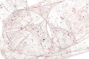 abstract lines and shapes in waves