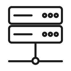 routers icon image, line style