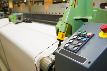Industrial fabric production line