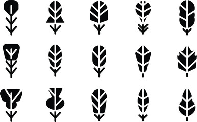 Media Icon Feather Line Style for any purposes website mobile app presentation