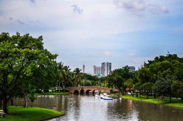 river in the park, Bangkok