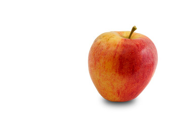  apples isolated on a white background