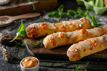 Cheese pastry sticks