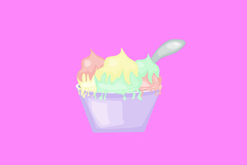 pink cupcake with candle