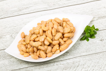 Baked white bean