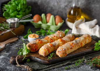 Cheese pastry sticks