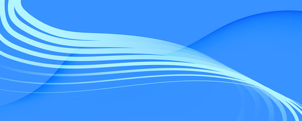 Light Gradient Background. 3d Flow Shapes 