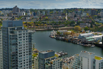 Fototapeta na wymiar Yaletown Views Vancouver