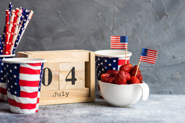 4th July card concept