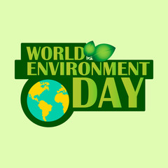 World environment day. Vector illustration