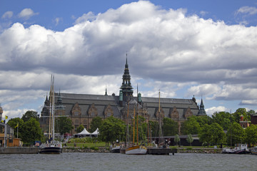 Obraz premium Stockholm, Sweden: Nordic Museum. July 13th,2017.