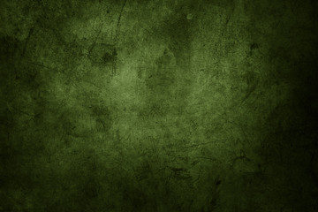 Green concrete wall