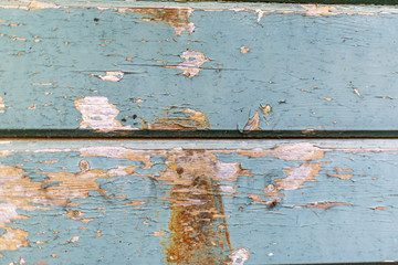 Hintergrund Anstrich blättert vom Holz ab