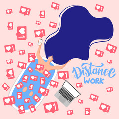 You can explore the house in the bathroom and work successfully, life is not limited to the office. To be successful, you do not have to go to work every morning, the life of a freelancer