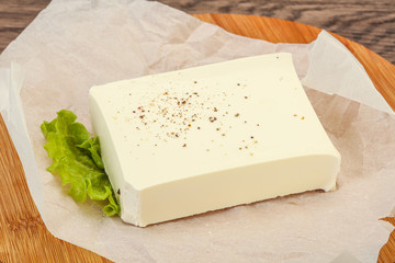 Greek cheese feta, still-life