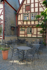 bacharach. fachwerkhäuser