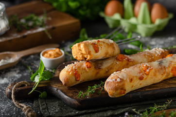 Cheese pastry sticks