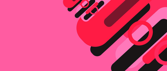 Abstract colorful shape modern background. Color pattern template