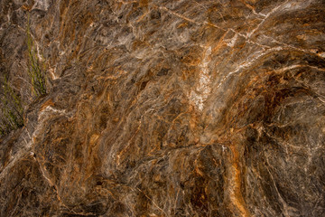 Obraz na płótnie Canvas Close up of stone / rock formations at 