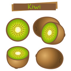 Kiwi ilustración