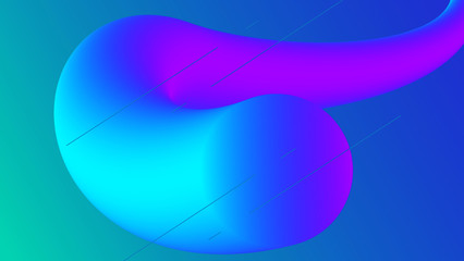 minimalist abstract background design with blue gradient color. vector illustrator