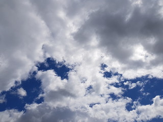 clouds on sky background