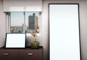 Office Waiting Room Mockup