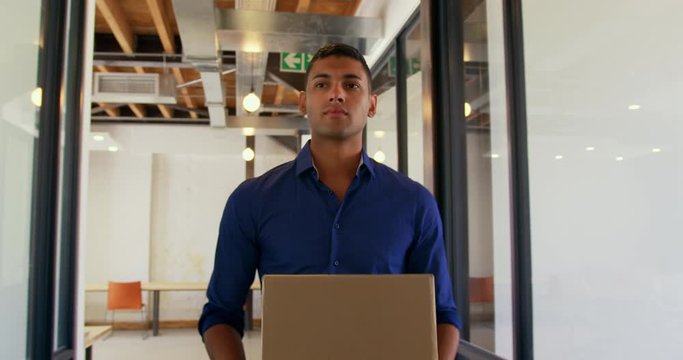 Business people interacting with each other in modern office