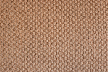 Textura de palha trançada de cor marrom