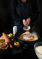 Apple Dutch Pancake Pan pannekoek Electric Bag Craft Box Delivery Netherlands