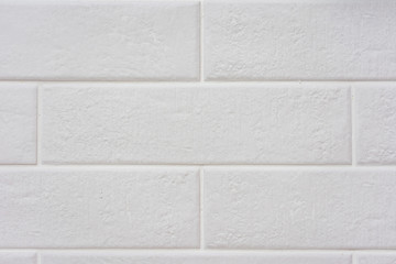 Background of old white brick, masonry, texture