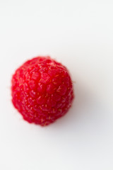 Close-up of berries on white background