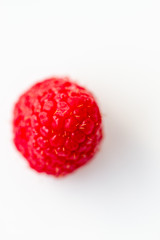 Close-up of berries on white background