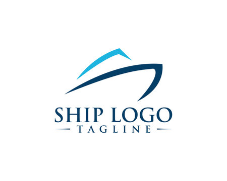 shipping company logo design