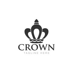 Crown Logo Design Vector
