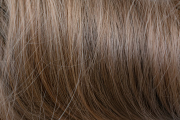 Wavy hair texture, brown hair, background